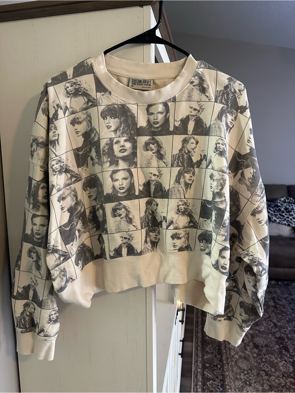 Taylor Swift Cream Crewneck Tour Sweatshirt